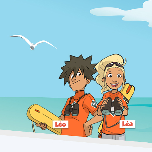 Sauveteurs Léo et Léa